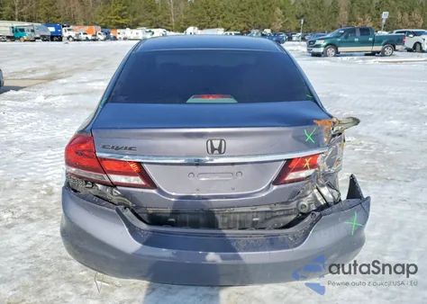 2014 Honda Civic Lx z USA, uszkodzony, nr VIN 19XFB2F50EE205951